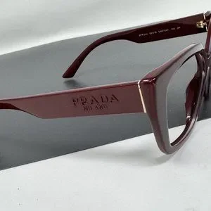 Prada | Accessories | Prada Burgundy Sunglasses Frame Only 